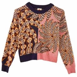 Farm Rio women Mixed Yawanawa Vanahu Sweater in Multi