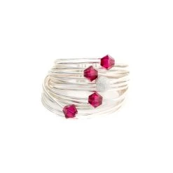 A Blonde and Her Bag women Marcia Wire Wrap Ring with Ruby Swarovski Crystals -Farm Rio Sales 08ef50a0b3c34584a1cc0c3cae0fabb0 1080x