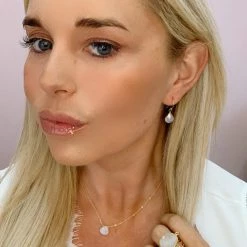 A Blonde and Her Bag women Stephanie Delicate Drop Necklace in Moonstone - Brass Chain -Farm Rio Sales 13a43f9949584c89beededb0bc1f9c7f 460d2e8f d10a 4ce7 91c5 815d9d82fcb1 1080x