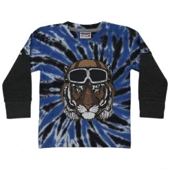 kids Mish Mish Tie-Dye Tiger T-Shirt
