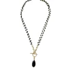 A Blonde and Her Bag women Michaela Double Lariat Necklace in Black Onyx with Black Onyx Drop -Farm Rio Sales 21ec2e54321148839b8944c35040b19d 1080x