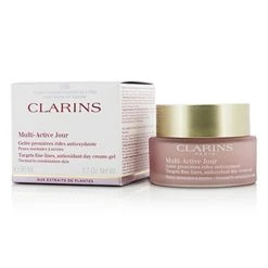 Clarins 208637 Multi-Active Day Targets Fine Lines Antioxidant Day Cream Gel
