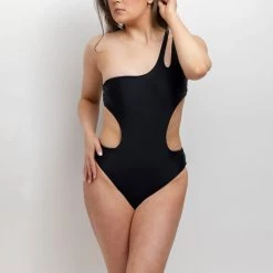 BeReal women Bella One Shoulder Swimsuit
