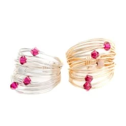 A Blonde and Her Bag women Marcia Wire Wrap Ring with Ruby Swarovski Crystals -Farm Rio Sales 42a4eb98f0fa482fb81136c302ab4d04 1080x