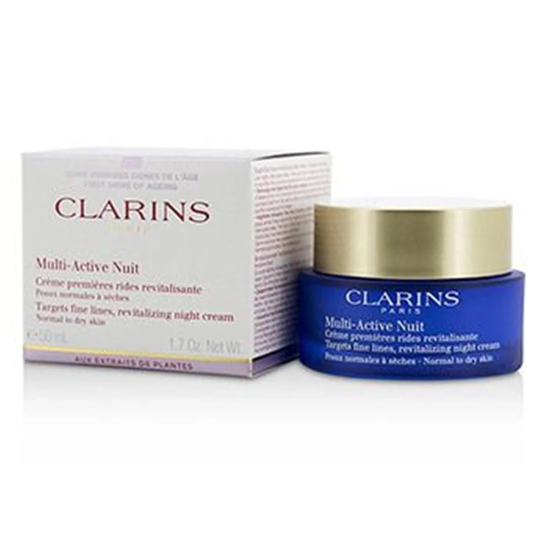 Clarins 206173 1.6 oz Multi-Active Night Targets Fine Lines Revitalizing Night Cream for Normal to Dry Skin 3 Clarins 206173 1.6 oz Multi-Active Night Targets Fine Lines Revitalizing Night Cream for Normal to Dry Skin
