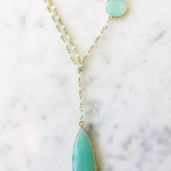 A Blonde and Her Bag women Diana Montecito Necklace in Chalcedony with Chalcedony Drop -Farm Rio Sales 5272eafcc340459796c1bd2b3617b3d7 4998bab0 2542 4818 b82e c0423b2615dc 1080x