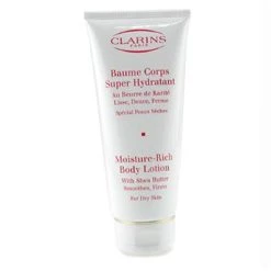 Clarins Moisture Rich Body Lotion with Shea Butter Dry Skin - 200ml-7oz