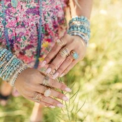 A Blonde and Her Bag women Torrey Ring in Copper Turquoise -Farm Rio Sales 7891a6d562974576a4758534e2153dd4 1080x