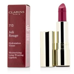 Clarins 77428 Joli Rouge Long Wearing Moisturizing Lipstick - 713 Hot Pink