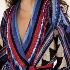 Farm Rio women Julie Stripes Cardigan in Red Multi -Farm Rio Sales 94a77b0468864eb89cbc50b0e02bb4ae 1080x