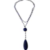 A Blonde and Her Bag women Double Diana Denmark Necklace in Sapphire with Sapphire Drop -Farm Rio Sales a2fbf09a442b43d4972ae4e0d7d819db 1080x