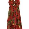 women Farm Rio RED FOREST BIRDS Midi Dress in Red Multi 1 women Farm Rio RED FOREST BIRDS Midi Dress in Red Multi -Farm Rio Sales aa6a27df79504daea05c48f78c78f490 1080x