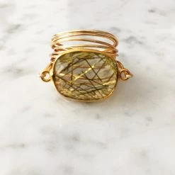A Blonde and Her Bag women Torrey Ring in Golden Rutilated Quartz -Farm Rio Sales b0faaef17c4a4b829c78fdd8c6ff58ad 1080x