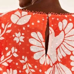 Farm Rio women Mini Blouse in Orange Neon Jungle -Farm Rio Sales b406bf1e39ed42c1be8378da52d90497 459b7c0a 7a24 48e5 af83 3f44affae493 1080x