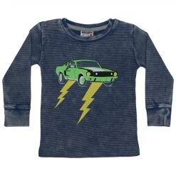 kids Mish Mish Lightning Car T-Shirt
