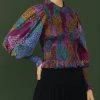 Farm Rio women Rainbow Mix Blouse in Multi -Farm Rio Sales f4e651dab4c0424f9986e9595990647f 1080x